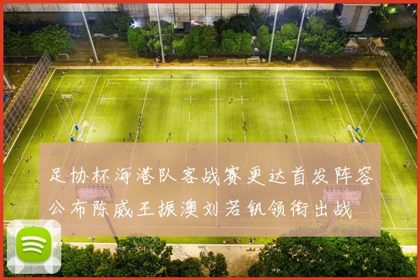 足协杯海港队客战赛更达首发阵容公布陈威王振澳刘若钒领衔出战
